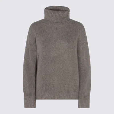 NOT SHY NOT SHY GREY CASHMERE AUDREY KNITWEAR