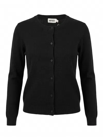 Not Shy `naline` Vest In Black