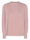 Not Shy Raglan-sleeve Sweater In Pink