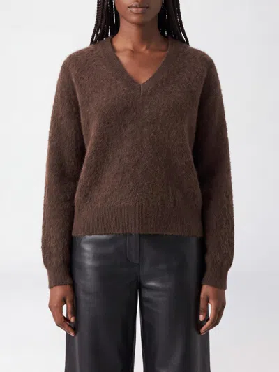 Not Shy Sweater Woman Color Brown