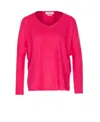 Not Shy V-neck Cashmere Sweater In Pink
