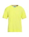 Not So Normal Man T-shirt Yellow Size L Cotton, Recycled Cotton In Yellow