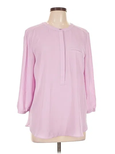 Pre-owned Not Your Daughter's Jeans 3/4 Sleeve Blouse In Pink