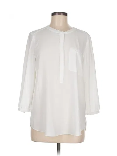 Pre-owned Not Your Daughter's Jeans 3/4 Sleeve Blouse In White