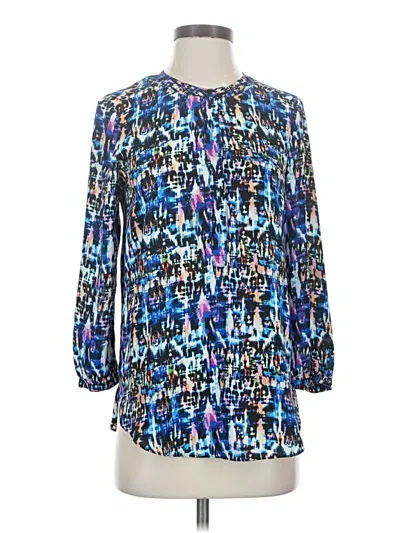 Pre-owned Not Your Daughter's Jeans 3/4 Sleeve T-shirt In Blue