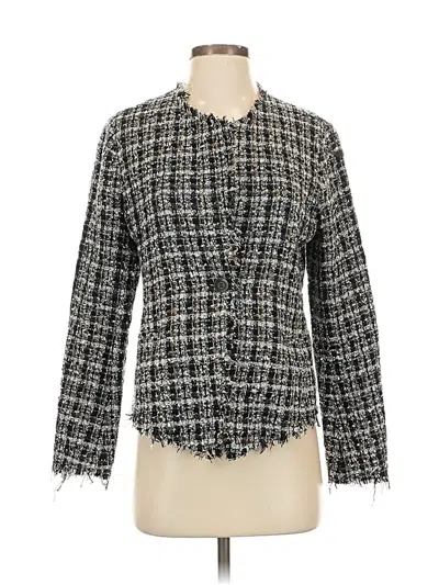 Pre-owned Not Your Daughter's Jeans Blazer Jacket In Gray