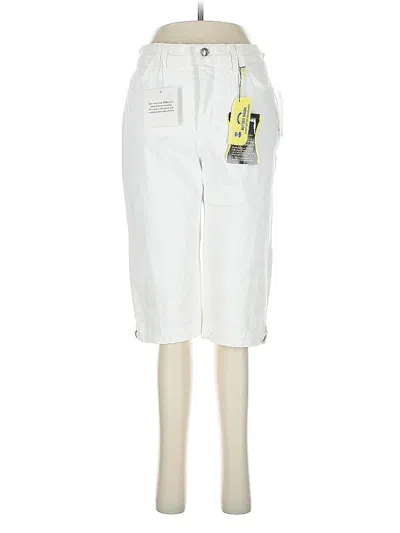 Pre-owned Not Your Daughter's Jeans Cargo Shorts In White