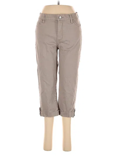 Pre-owned Not Your Daughter's Jeans Casual Pants In Gray