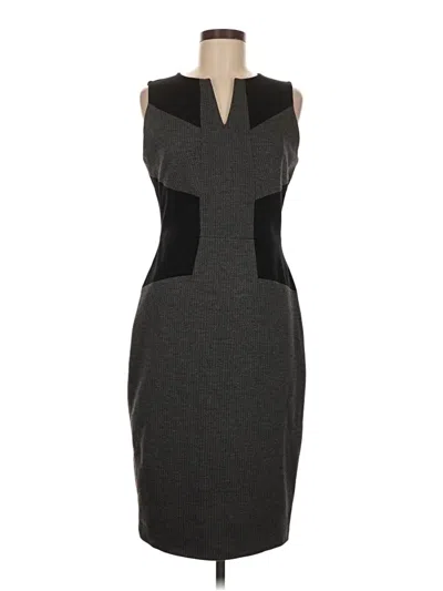 Pre-owned Not Your Daughter's Jeans Cocktail Dress In Gray