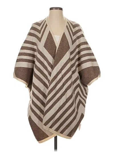 Pre-owned Not Your Daughter's Jeans Poncho In Brown