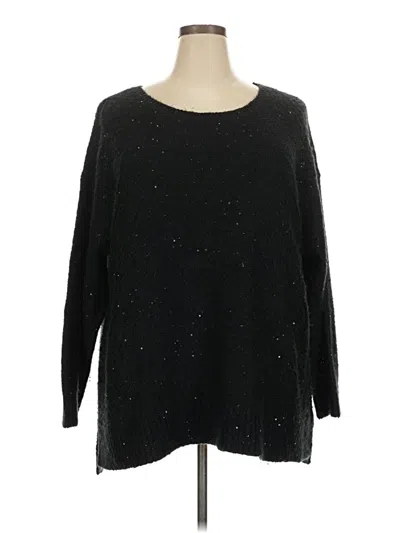 Pre-owned Not Your Daughter's Jeans Pullover Sweater In Black