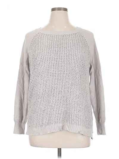 Pre-owned Not Your Daughter's Jeans Pullover Sweater In Gray