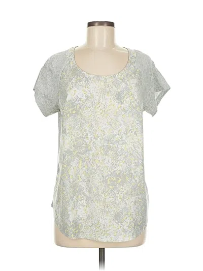 Pre-owned Not Your Daughter's Jeans Short Sleeve T-shirt In Silver