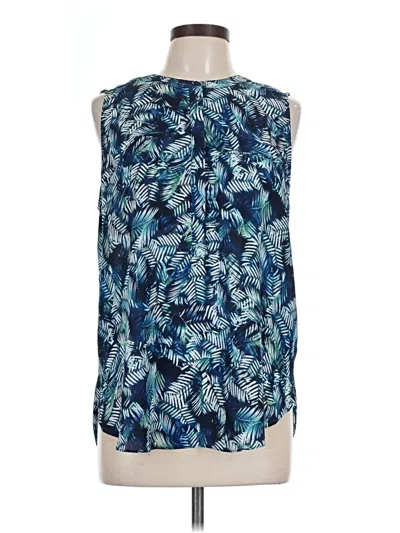 Pre-owned Not Your Daughter's Jeans Sleeveless Blouse In Blue
