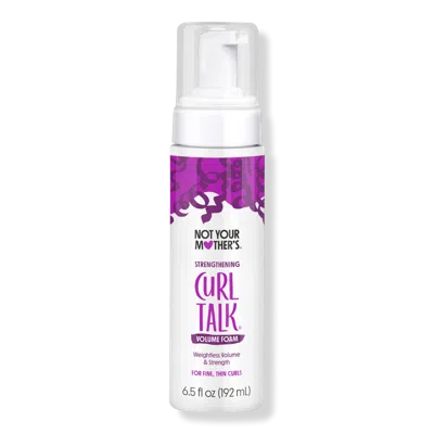 Not Your Mother's Curl Talk Strengthening Volume Foam