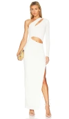 Not Yours To Keep Michelle Maxi Dress In Ivory