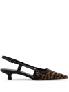 Notabene 35mm Elena Slingback Pumps In Black