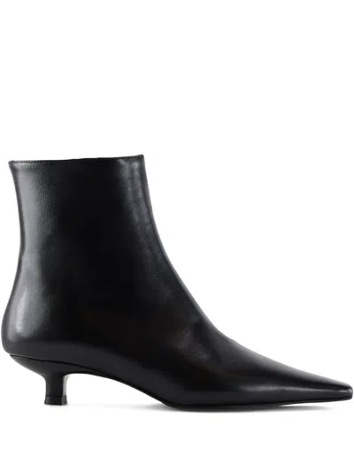 Notabene 35mm Elly Square-toe Boots In Black
