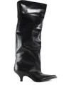 Notabene 60mm Yolanda Pointed Leather Boots In Multi