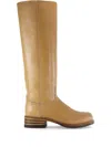 Notabene Achilla Knee-high Leather Boots In Neutrals
