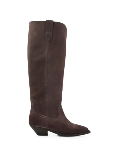 Notabene Antoinette Pointed-toe Boots In Animal Print