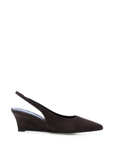 Notabene Elba 50 Wedge Sandals In Brown