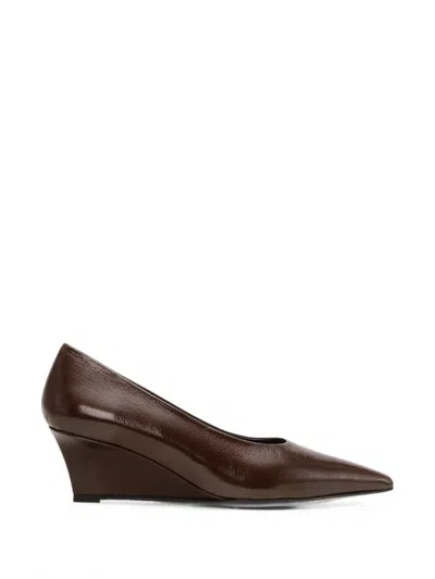 Notabene Elia Wedge Pumps In Brown