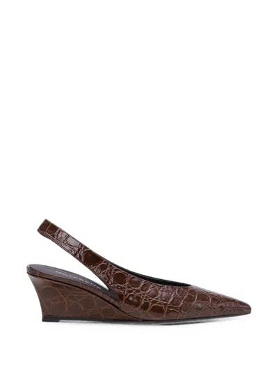 Notabene Elva Slingback Pumps In Brown