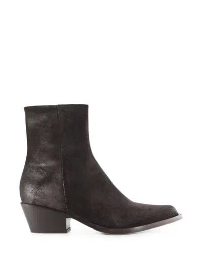 Notabene Lucy Pointed-toe Ankle Boots In Black