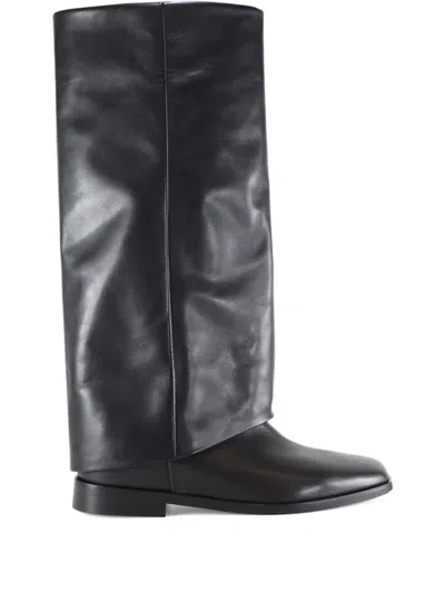 NOTABENE LUPE SQUARE-TOE BOOTS