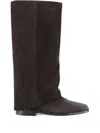 Notabene Lupe Suede Boots In Brown