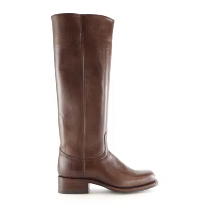 Notabene Women's Achilla Boots, Dark Brown Leather