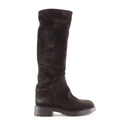 Notabene Women's Alva Boots, Dark Brown Suede