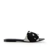 Notabene Fiona Cowhide Slide Sandals In Multi
