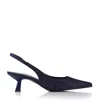 Notabene Women's Blue Elisa Slingback Stilettos, Denim