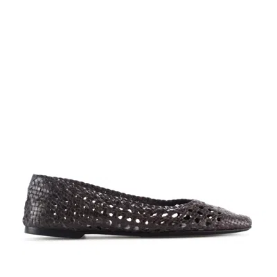 Notabene Women's Capri Ballerina, Dark Brown Leather