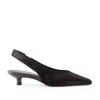 Notabene Women's Eleonora Slingback Stilettos - Brown Fur In Brown