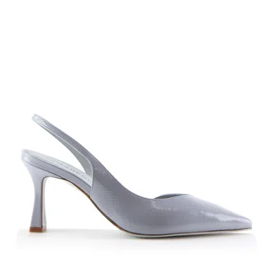 Notabene Women's Emira Slingback Stilettos, Ice Blue Patent