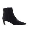 Notabene Women's Fausta Boots, Black Suede In Black