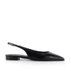 Notabene Women's Gilda Slingsback, Black Leather In Black