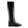 Notabene Women's Isadora Boots, Black Leather In Black