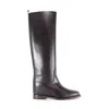 Notabene Women's Isadora Boots, Dark Brown Leather In Black