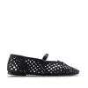 Notabene Women's Ischia Ballerina, Black Leather In Black