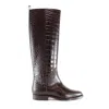 Notabene Women's Izella Boots, Dark Brown Croco In Brown