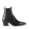 Notabene Women's Luna Boots, Black Leather In Black