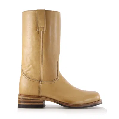 Notabene Women's Neutrals Achilles Boots, Oak Leather