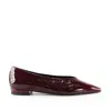 Notabene Ginevra Pointed-toe Ballerina In Red