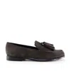 Notabene Women's Selva Loafers, Dark Brown Suede In Brown