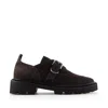 Notabene Tecla Buckle-detail Loafers In Brown