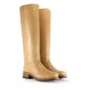 Notabene Women's Yellow / Orange / Neutrals Achilla Boots, Oak Leather